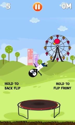 Trampoline Jump Flipmaster(�Ĵ���Ծ�շ���ʦ��Ϸ��׿��)��ͼ2