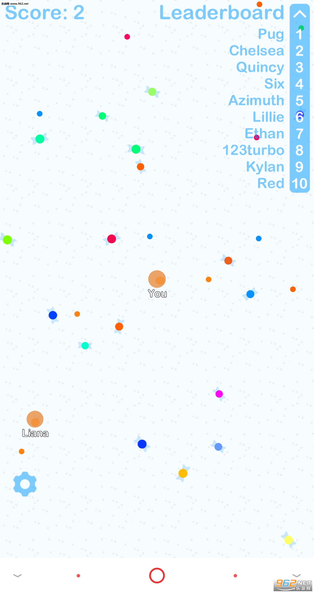 Dot Eater(���ɵ����Ϸ��׿��)��ͼ1