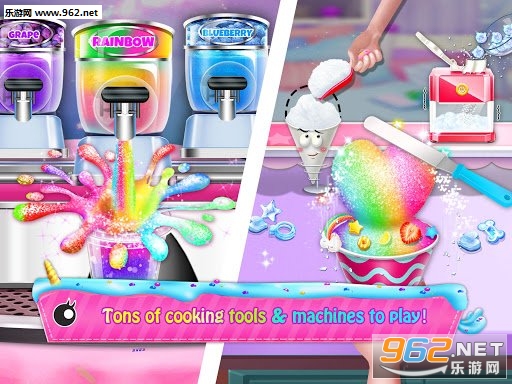 Rainbow Unicorn Ice Cream(独角兽的秘密食谱安卓版)截图0