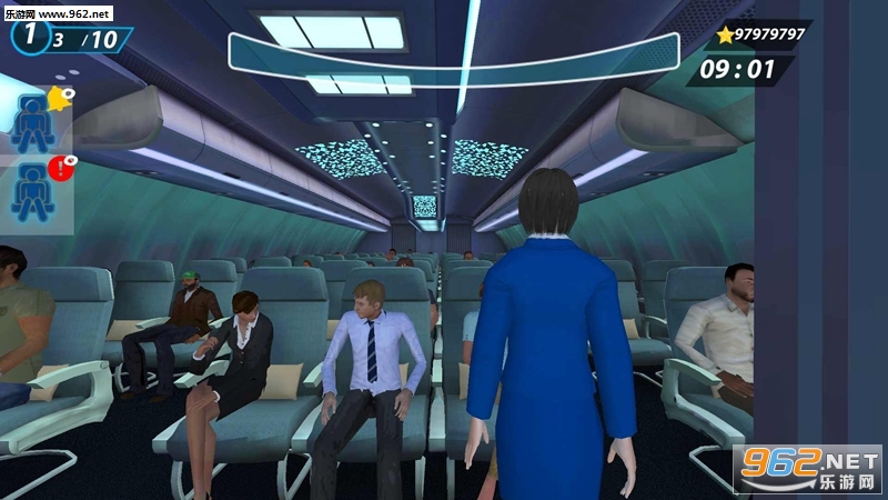 SkyGirlFlightAttendantVirtualAirHostessGame(机场空中小姐模拟安卓版)截图0