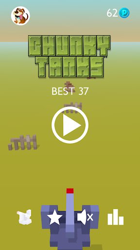 Chunky Tanks(��ʵ��̹�˰�׿��)v1.0��ͼ1