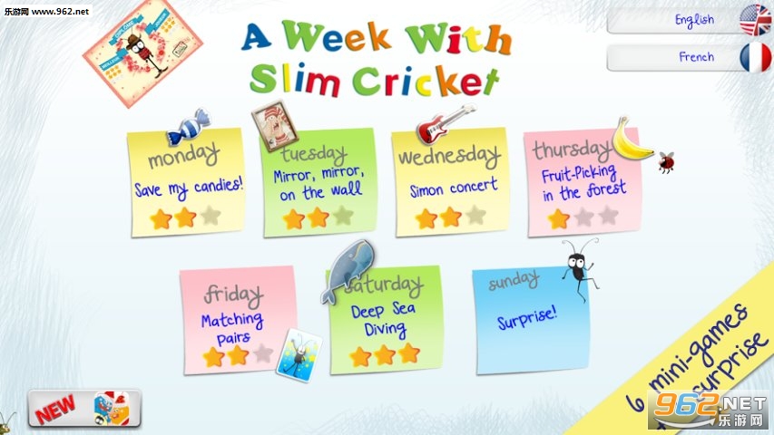The Week Of The Cricket(一个星期最新版)截图0