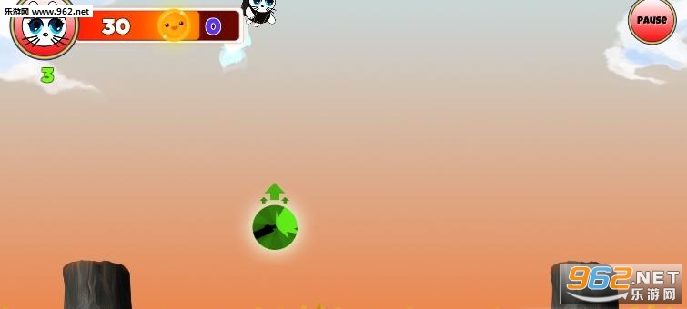 Kitty Ninja over lava(������ս��Ծ��׿��)��ͼ2