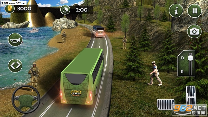 Real Army Bus Simulator 2018 – Transporter Games(军队巴士模拟器2018安卓版)截图1