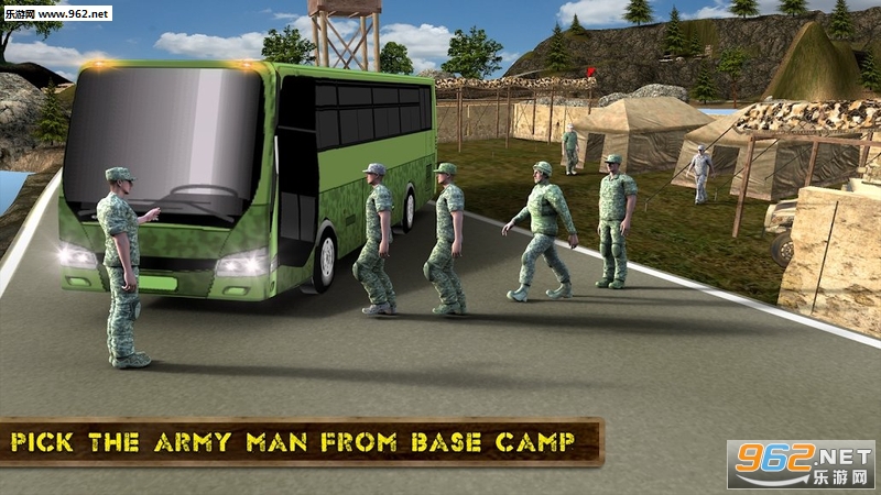 Real Army Bus Simulator 2018 – Transporter Games(军队巴士模拟器2018安卓版)截图2