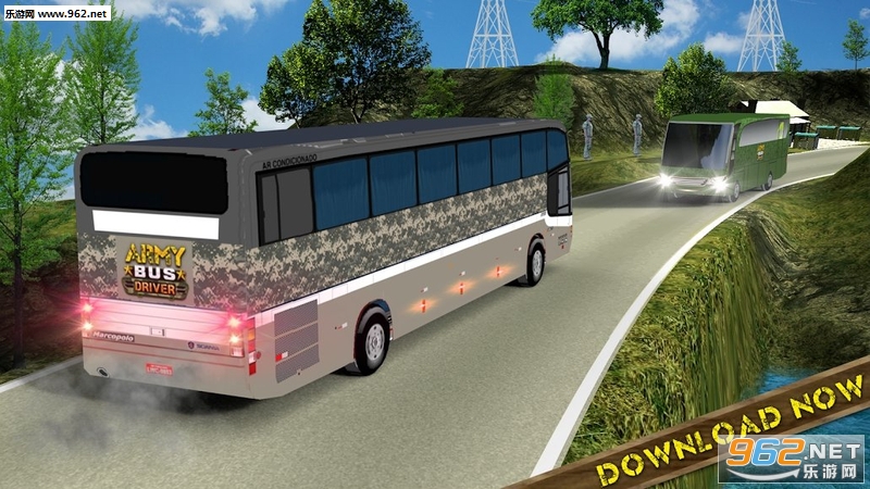 Real Army Bus Simulator 2018 – Transporter Games(军队巴士模拟器2018安卓版)截图3