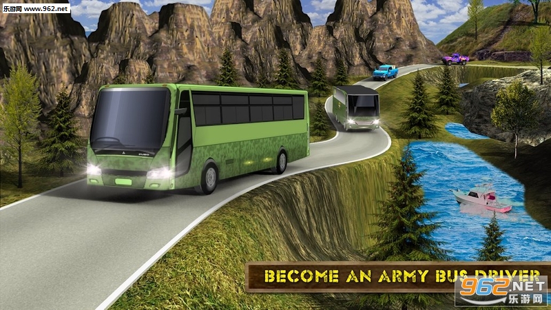 Real Army Bus Simulator 2018 – Transporter Games(军队巴士模拟器2018安卓版)截图0
