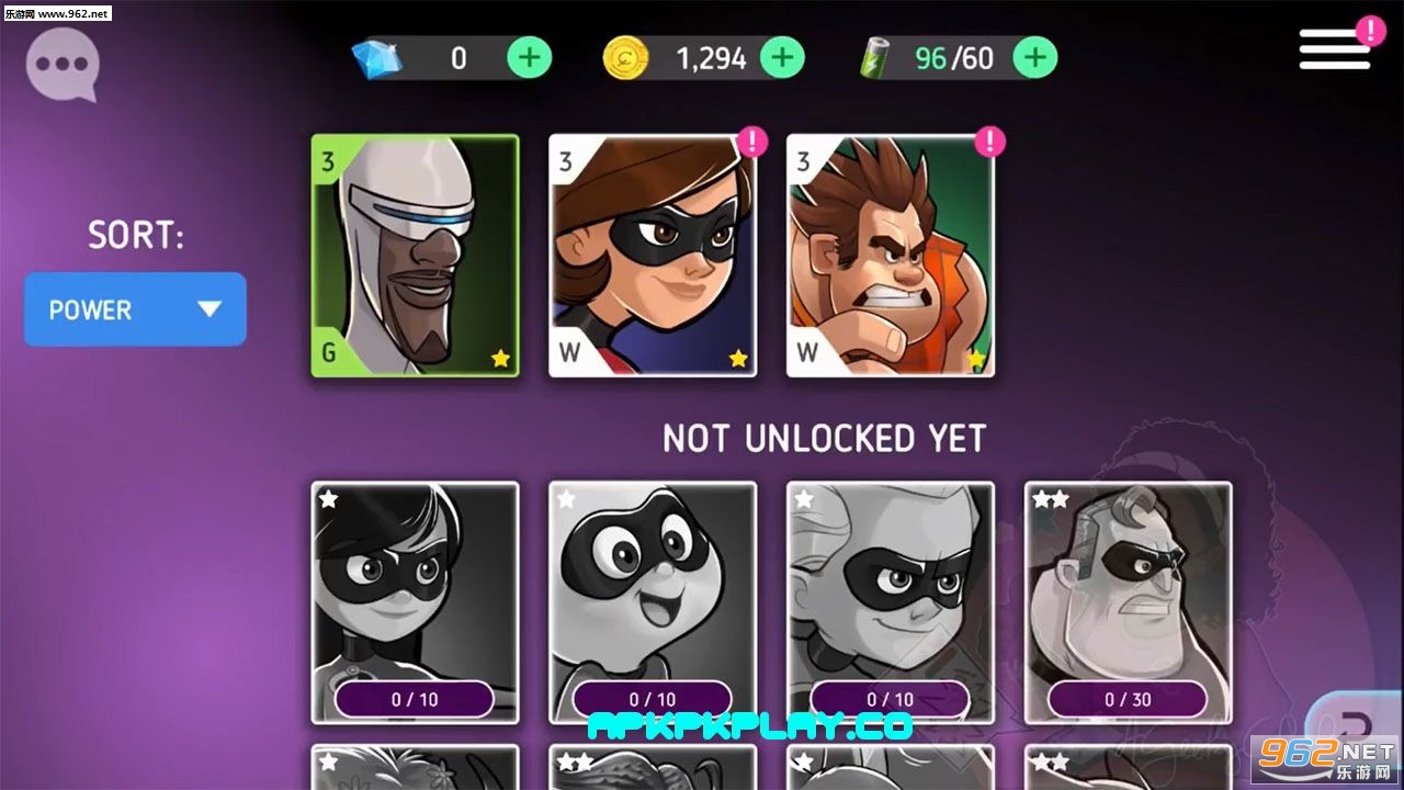 Disney Heroes(��ʿ��Ӣ��:ս��״̬��ʽ��)��ͼ1