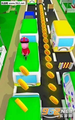 Cool pig run adventure(小猪佩奇跑酷无限金币版)截图0