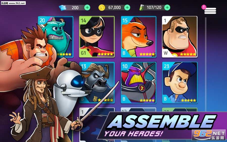 Disney Heroes迪士尼英雄:战斗模式截图2
