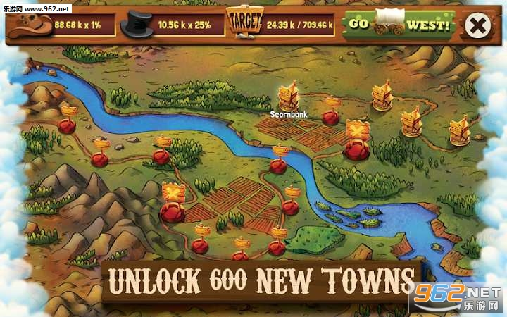 Wild West Saga: Business Tycoon(狂野西部大亨安卓版)截图3