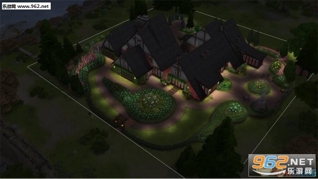 模拟人生4乡村花园64x64住宅建筑mod截图0