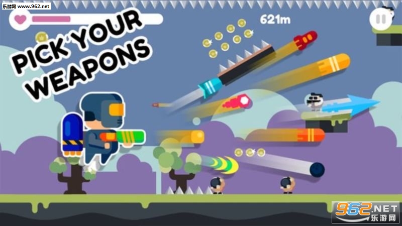 Jet Gunner(背包枪手安卓版)截图0