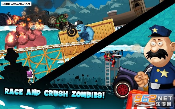 Zombie Moto Race(��ʬĦ�г�����׿��)��ͼ2