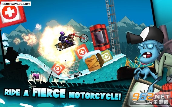 Zombie Moto Race(��ʬĦ�г�����׿��)��ͼ3