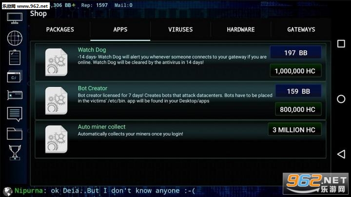 Hackers(�ڿ�ģ������׿��)v0.3.4.7��ͼ0