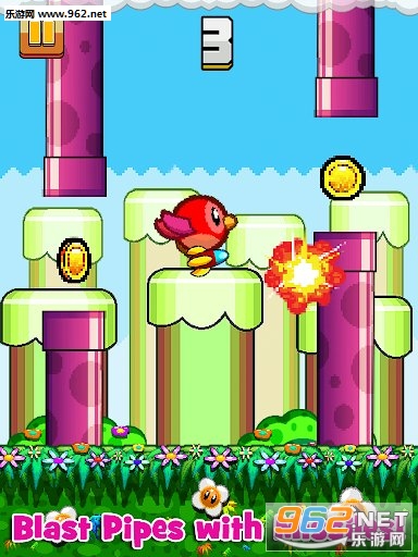 Flappy Feathers(������չ�ᰲ׿��)��ͼ1