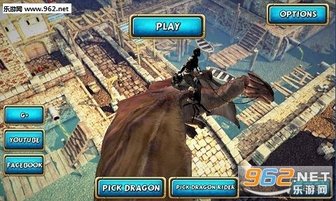 Fire Flying Dragon Simulator Warrior Sky Rider 3D(����������ʿ����)��ͼ1