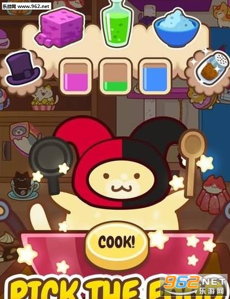 Baking Of Food Cats(食品猫的烘焙手游安卓版)截图1