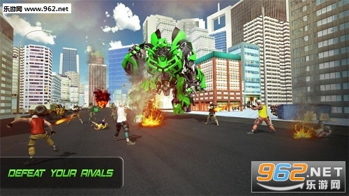 Flying Car Robot Transformer(汽车人变形安卓版)截图0