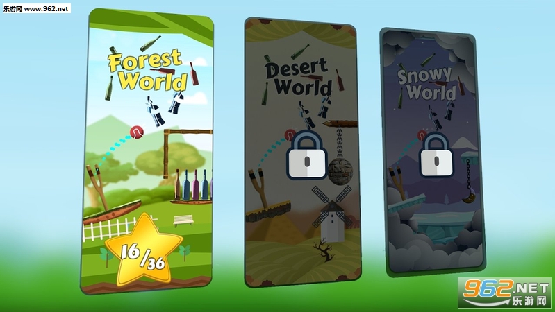 KnockDownBottles(����ƿ�Ӱ�׿��)v2.0.2��ͼ2