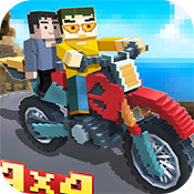 Blocky Moto Bike SIM: Winter Breeze(������΢�簲׿��)
