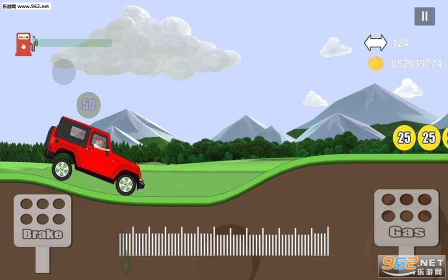 Car Mountain Hill Driver - Climb Racing Game(ɽ�س�˾���ʵ�������Ϸ��׿��)��ͼ3