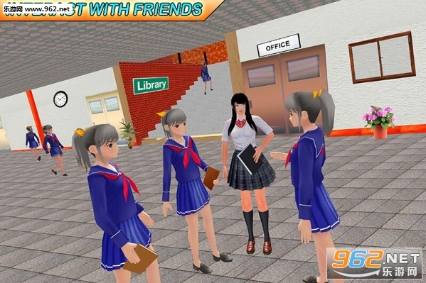High School Life: Girl Simulator(������Ȥ����Ů���ٷ���)��ͼ0