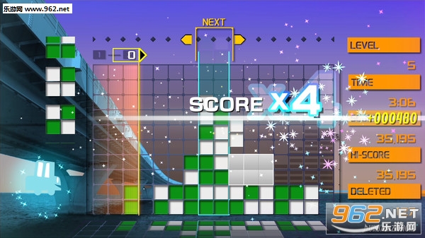 音乐方块(LUMINES REMASTERED)PC复刻版截图5