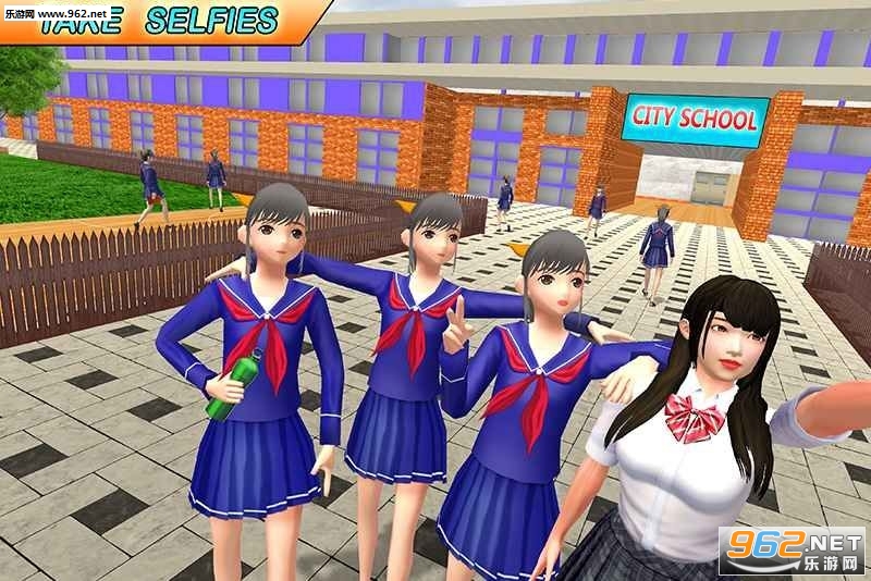 High School Life: Girl Simulator(������Ȥ����Ů������)v1.0��ͼ1