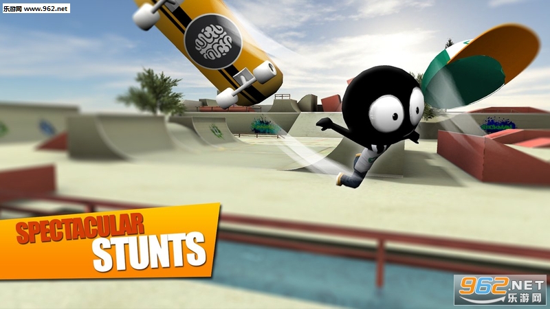 Stickman Skate Battle(����˻���Ծ�3D��׿��)��ͼ2