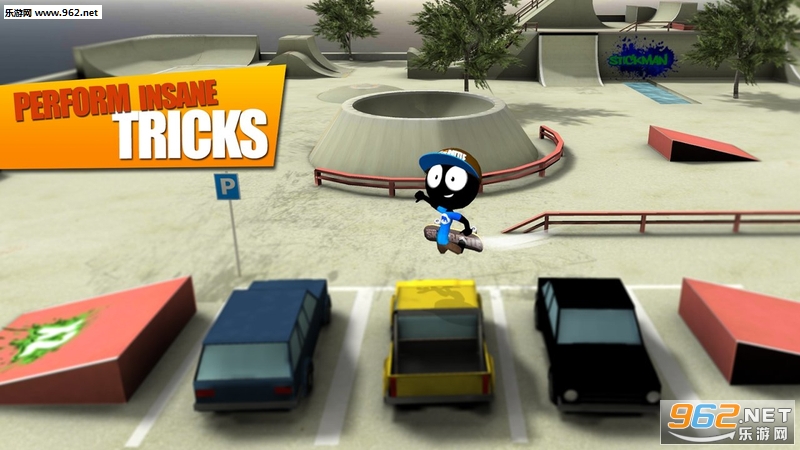 Stickman Skate Battle(����˻���Ծ�3D��׿��)��ͼ4