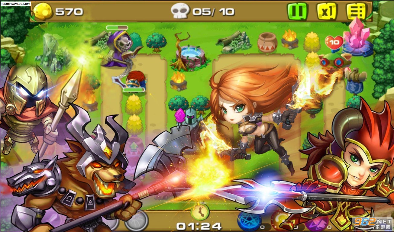 Legendary Wars Defense(����ս��������׿��)��ͼ0