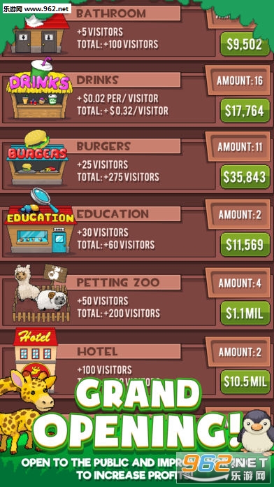Idle Zoo Tycoon(���ö���԰��຺����)��ͼ1