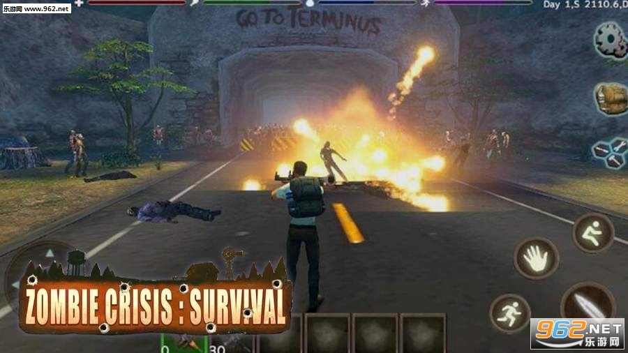Zombie Crisis: Survival(ɥʬ�������氲׿������)v2.1��ͼ0