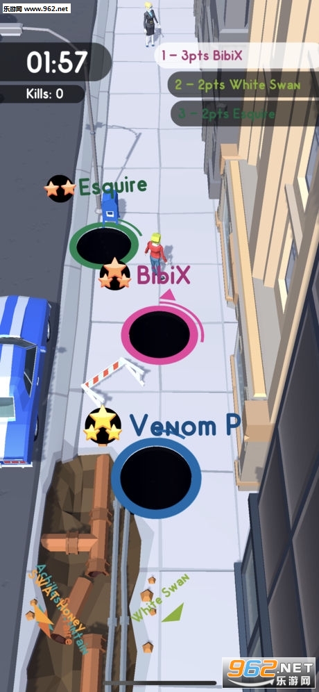 Hole.io�ڶ��Լ�����ս��Ϸ��ͼ0