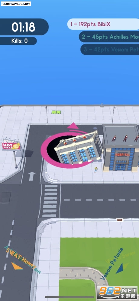 Hole.io�ڶ��Լ�����ս��Ϸ��ͼ3