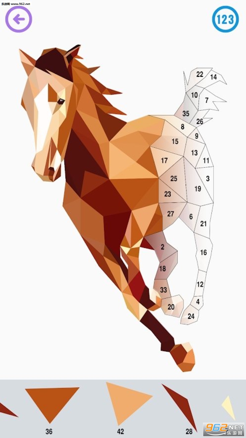 按数字颜色拼图完整版截图4