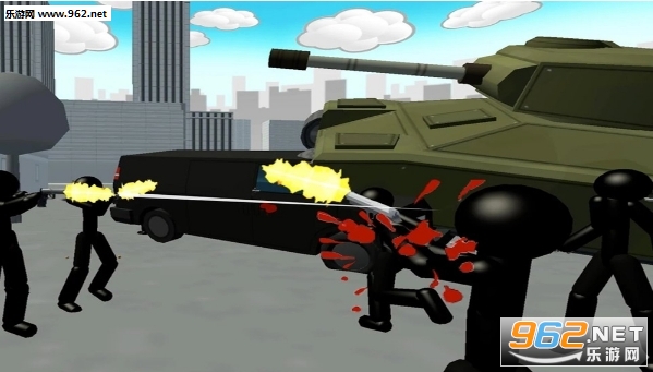 Stickman City Shooting 3D(��ά���л��������ٷ���)��ͼ0