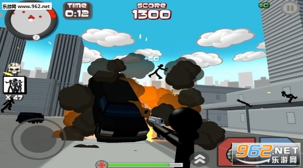 Stickman City Shooting 3D(��ά���л��������ٷ���)��ͼ1