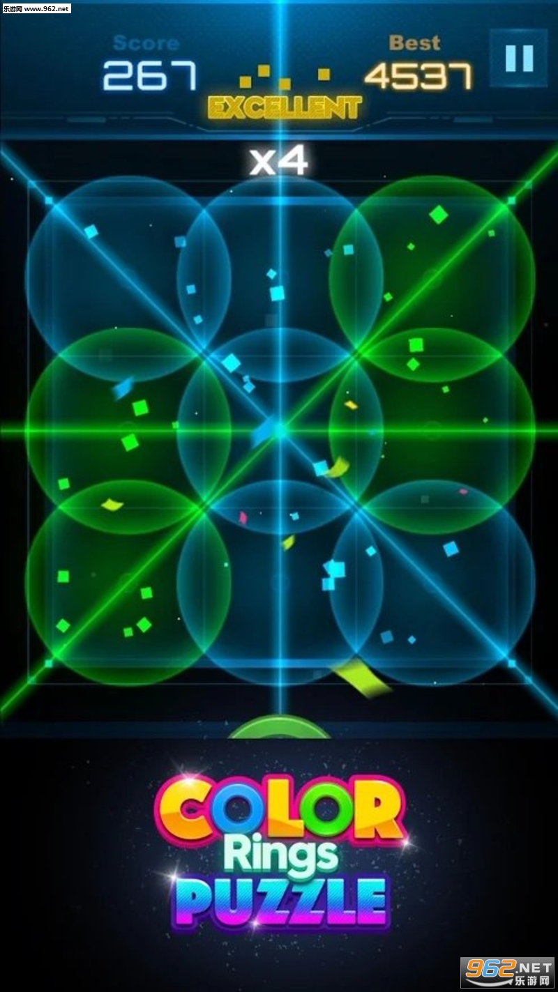Color Rings Puzzle(��ɫ��ƴͼ��׿��)��ͼ0
