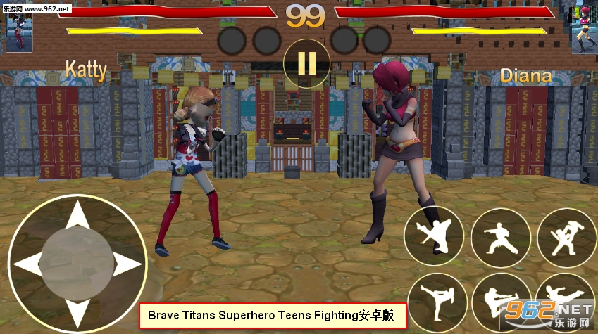 Brave Titans Superhero Teens Fighting��׿��