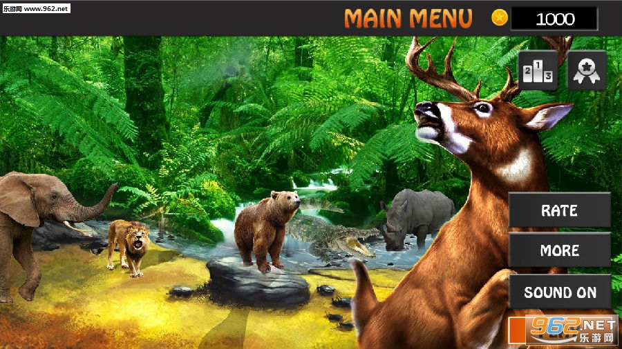 Hunting Jungle Wild Animals FPS Shooting Games��׿��