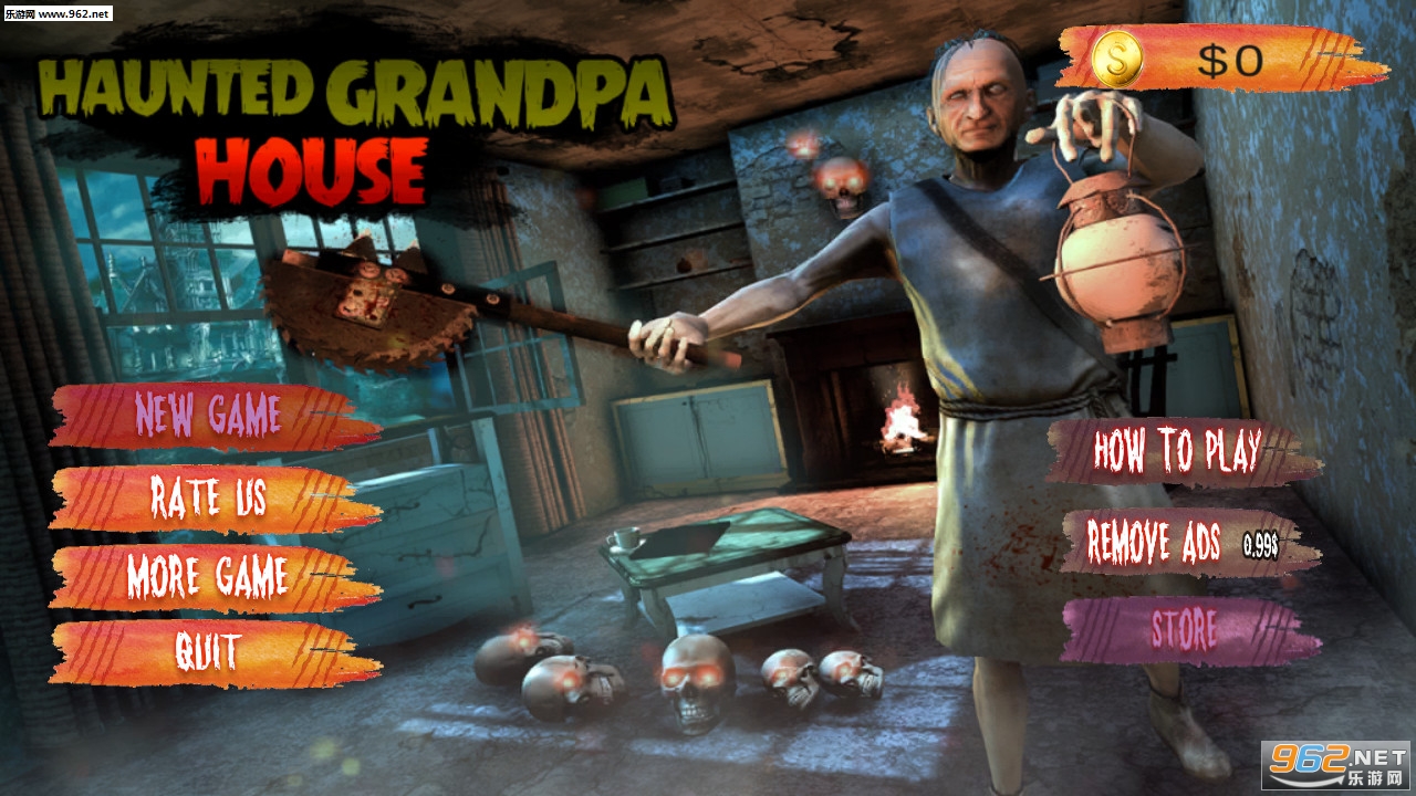Haunted Grandpa House Horror survival Escape Games(�ֹ���үү�ķ��Ӱ�׿��)��ͼ0