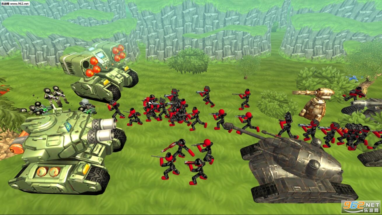 Stickman Tank Battle Simulator(�����̹��ս��ģ������׿��)��ͼ2