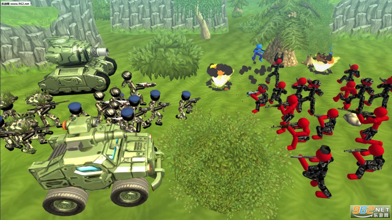 Stickman Tank Battle Simulator(�����̹��ս��ģ������׿��)��ͼ3
