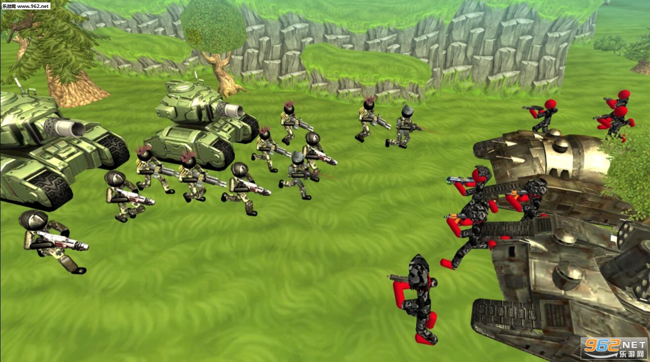Stickman Tank Battle Simulator(�����̹��ս��ģ������׿��)��ͼ0