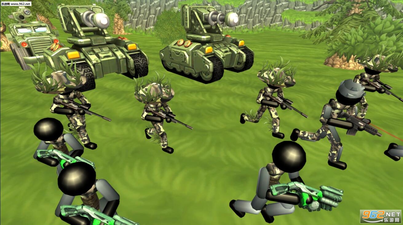 Stickman Tank Battle Simulator(�����̹��ս��ģ������׿��)��ͼ1