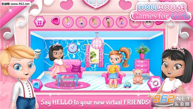 Dollhouse Games for Girls(������װ�޵���Ϸ��׿��)(Dollhouse Games for Girls)v1.0��ͼ0