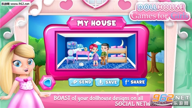 Dollhouse Games for Girls(������װ�޵���Ϸ��׿��)(Dollhouse Games for Girls)v1.0��ͼ2